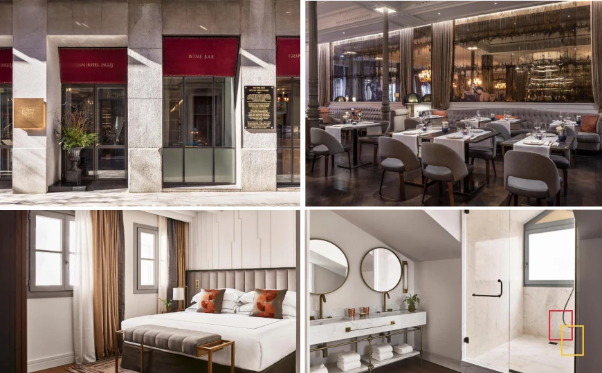 Gran Hotel Inglés, hotel boutique de lujo en el Barrio de las Letras de Madrid