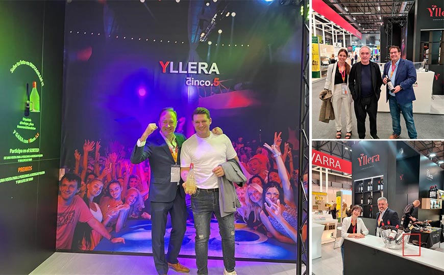Bodegas Yllera presenta en el Salón Gourmets su nuevo Ribera Meraldis y el frizzante tinto Yllera ICE