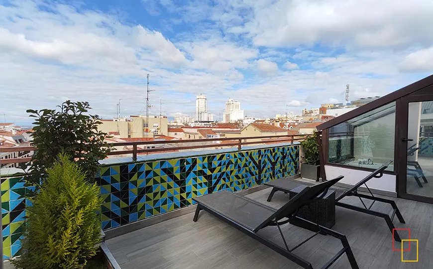 Habitación Doble con Terraza y Bañera de Hidromasaje
