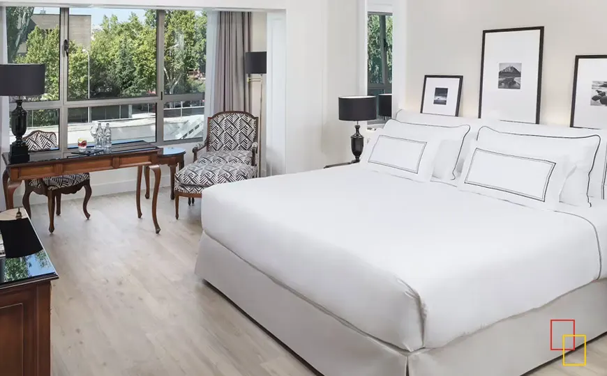 habitación premium hotel Meliá Barajas
