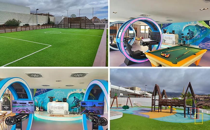 Campo de fútbol/baloncesto del Hard Rock Hotel Tenerife