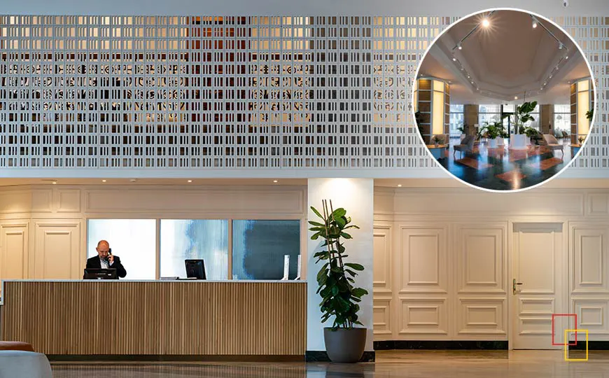 Recepción del Hotel Antequera Hills
