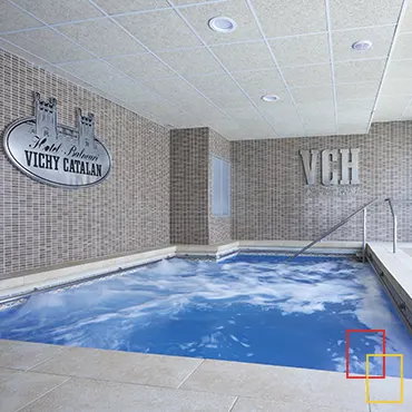 1881 Hotel Balneario Vichy Catalan en Caldes de Malavella