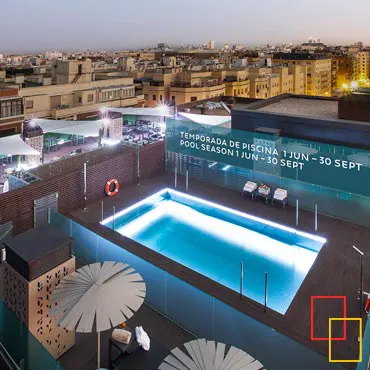 Novotel Madrid Center en el barrio de Salamanca