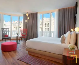 hotel Hyatt Centric Gran Vía Madrid, hotel 5 estrellas en la Gran Vía, frente a Primark , Madrid