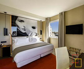 hotel NH Collection Madrid Suecia, hotel 5 estrellas junto a Gran Vía y el Círculo de Bellas Artes, Madrid