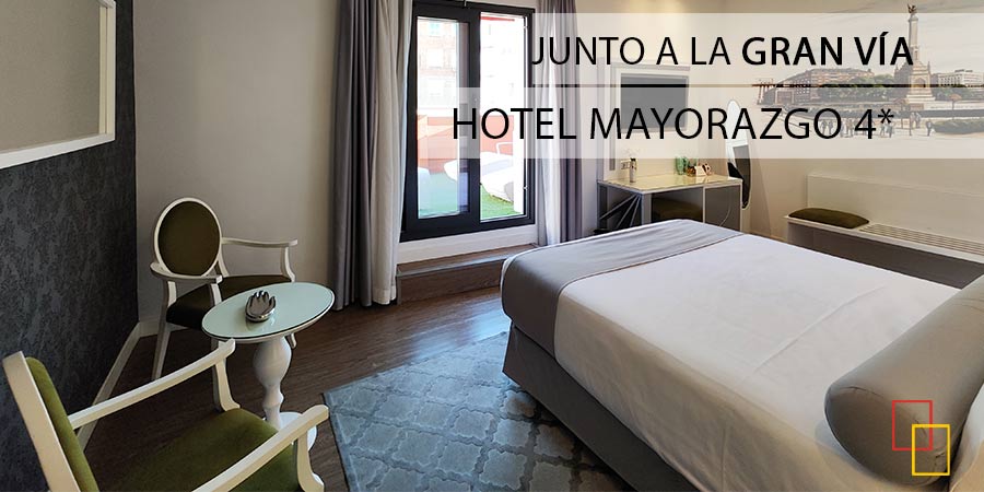 hotel Mayorazgo en la Gran Vía de Madrid