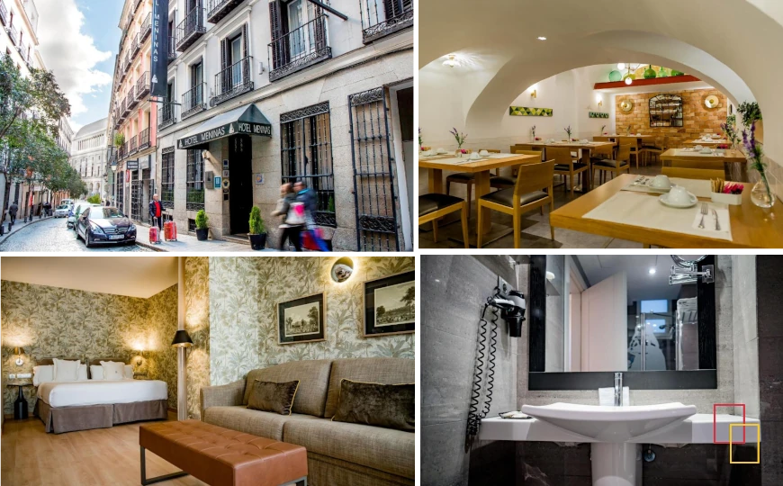 Hotel Meninas Boutique Opera, alojamiento con encanto junto al Palacio Real de Madrid