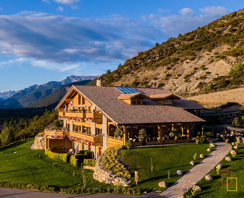 Hotel Viñas de Lárrede, 4 estrellas en Lárrede, Huesca