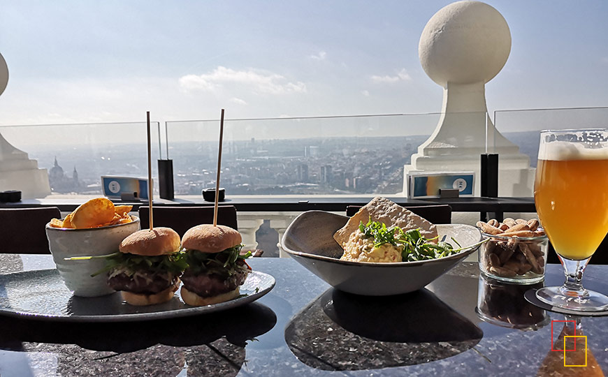 Terraza con vistas panorámicas 360º Madrid