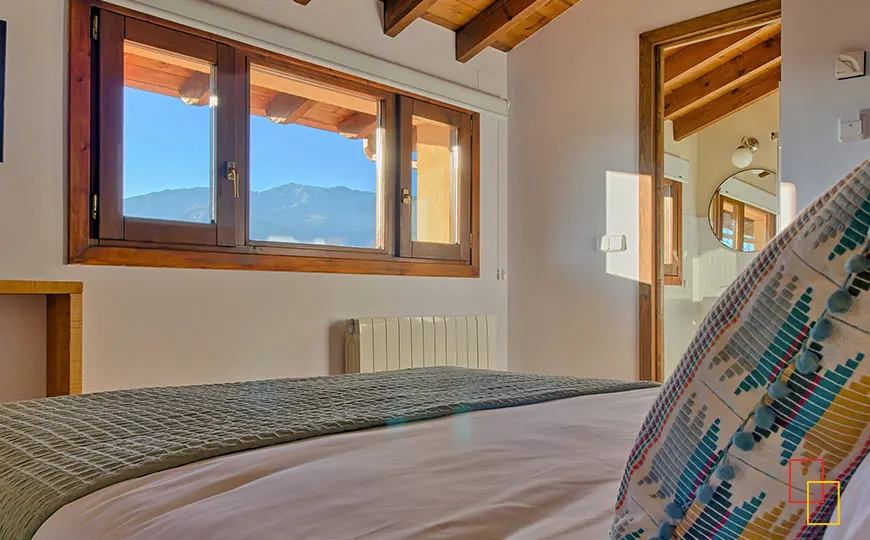 Habitación doble con vistas a la sierra