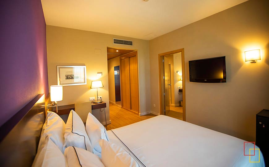 Habitación de matrimonio - Hotel Salamanca Montalvo