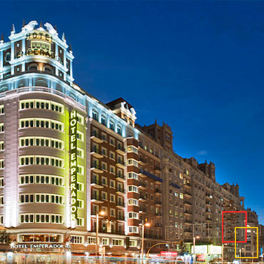 hoteles en el centro de Madrid