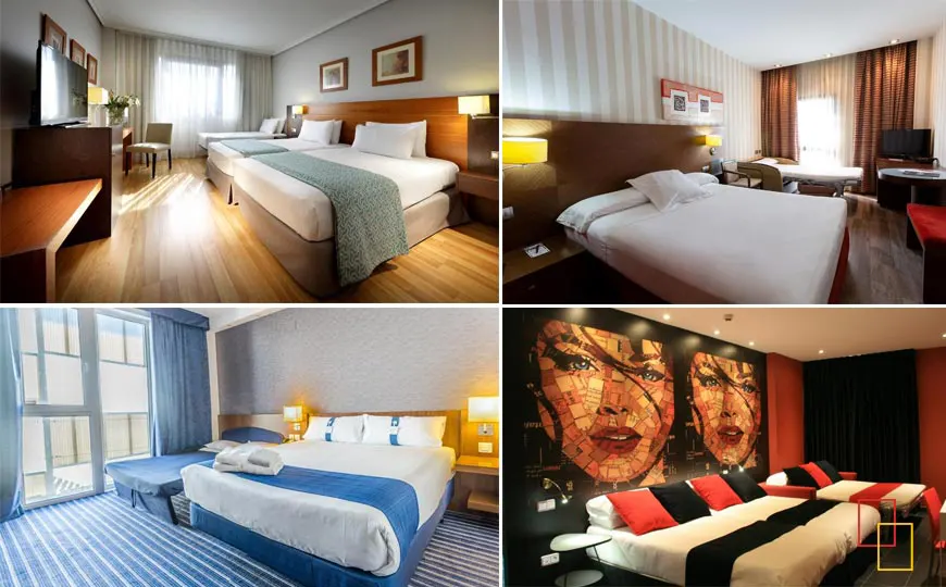 hoteles cerca Warner Madrid