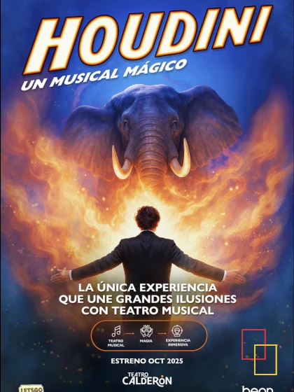 HOUDINI, un musical mágico, en el Teatro Calderón Madrid