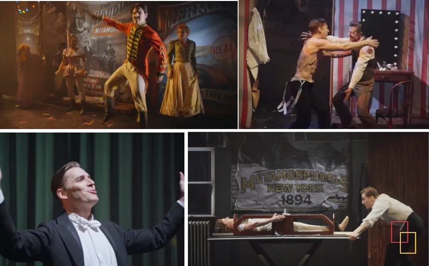 Escena de HOUDINI, un musical mágico