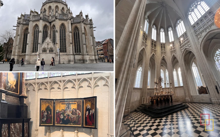 Iglesia de San Pedro de Lovaina y obras de arte flamenco en su interior