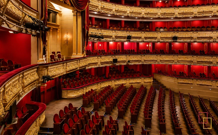 Interior del Teatro Real de Madrid