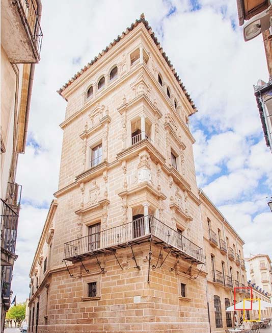 Fachada del hotel Palacio de Úbeda 5* Gran Lujo