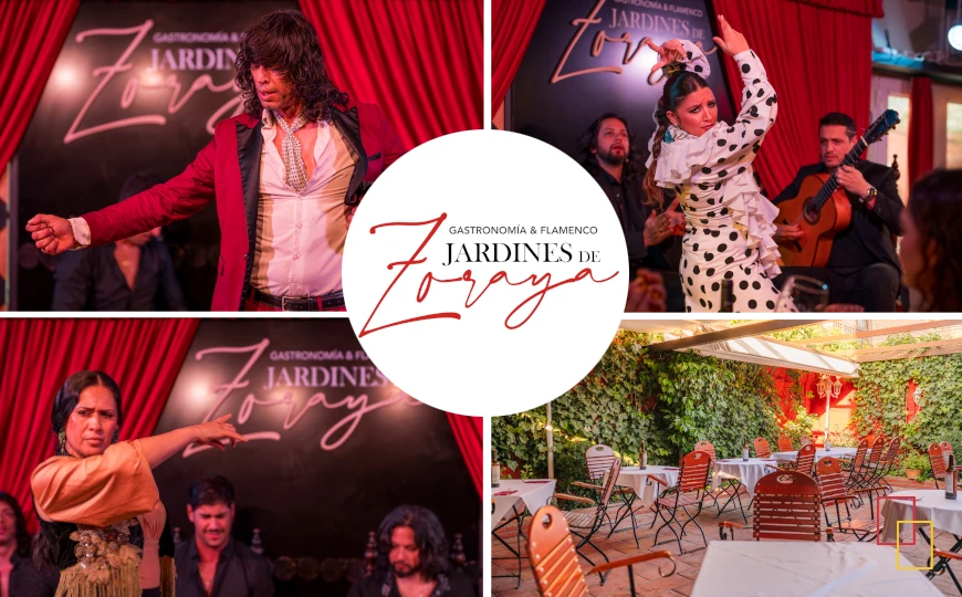 Jardines de Zoraya en Granada, uno de los mejores tablaos de flamenco de España