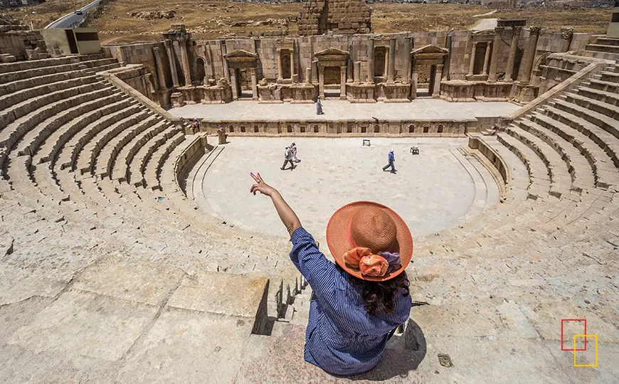 Ruinas romanas de Jerash