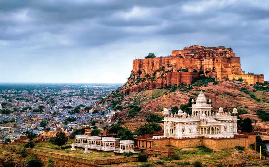 Fuerte de Mehrangarh sobre Jodhpur