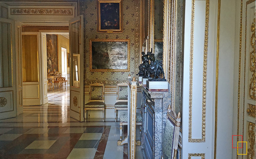 Interior de La Casita del Príncipe Don Carlos