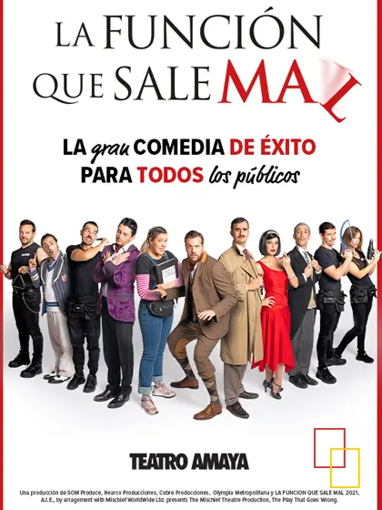 La Función que Sale Mal en el Teatro Amaya