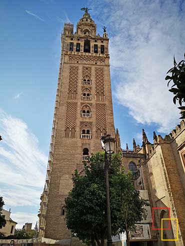 la Giralda de Sevilla