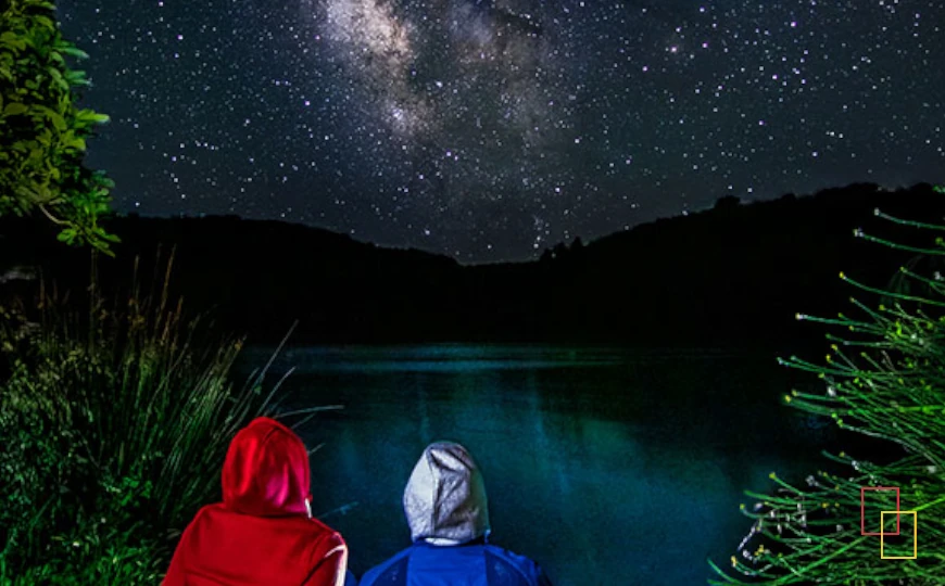 Observación de la Vía Láctea junto a las Lagunas de Ruidera