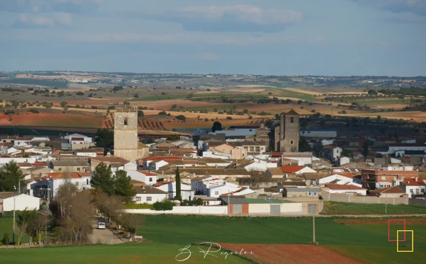 Paisaje y arquitectura de Los Hinojosos