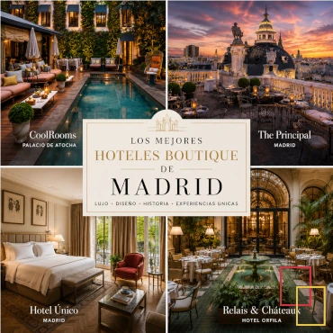 Los mejores hoteles boutique de Madrid, alojamientos con encanto, diseño y lujo en la capital
