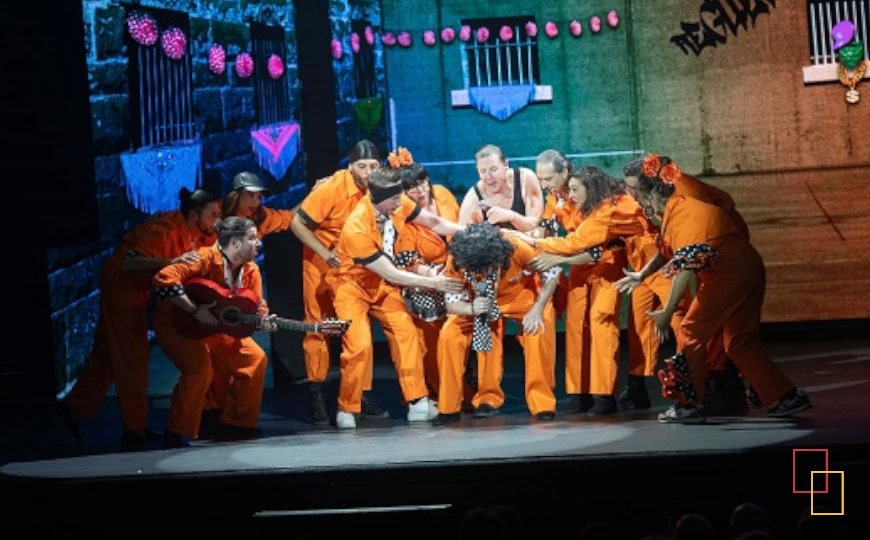 Escena de Los Morancos en Bota Antonia en Madrid