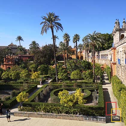 Jardines de los Reales Alcázares de Sevilla