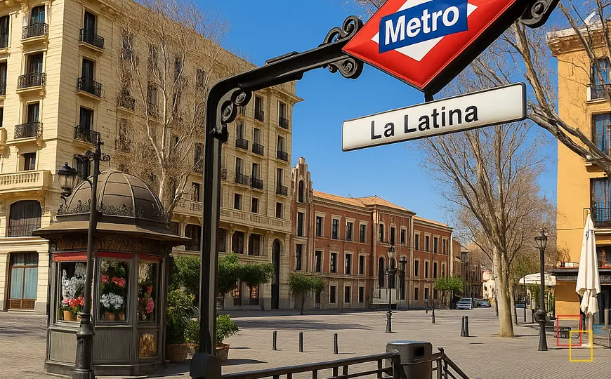 Metro Latina, zona de ocio