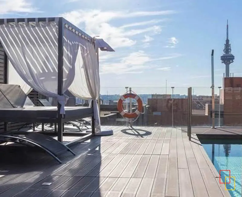 Hotel Novotel Madrid Center 4 estrellas, situado a 250 metros del Movistar Arena