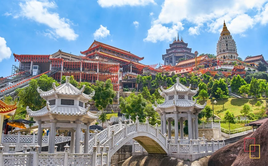 Templo Kek Lok Si en Penang, Malasia