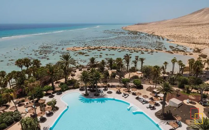 Paradisus Fuerteventura (Meliá) junto a la costa