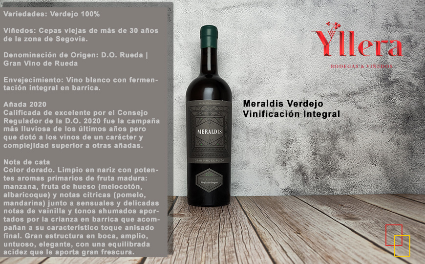 Meraldis Verdejo Vinificación Integral
