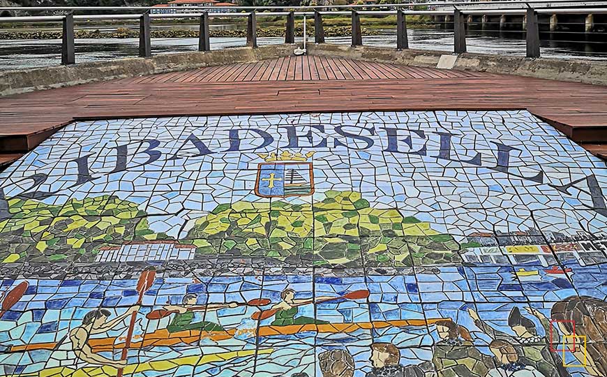 Mirador del río Sella y punto de entrega de trofeos a los ganadores del Descenso Internacional del Río Sella