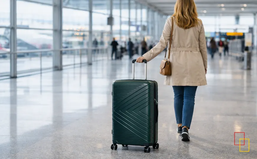 Maleta grande rígida Misako Milan 97L para viajes largos