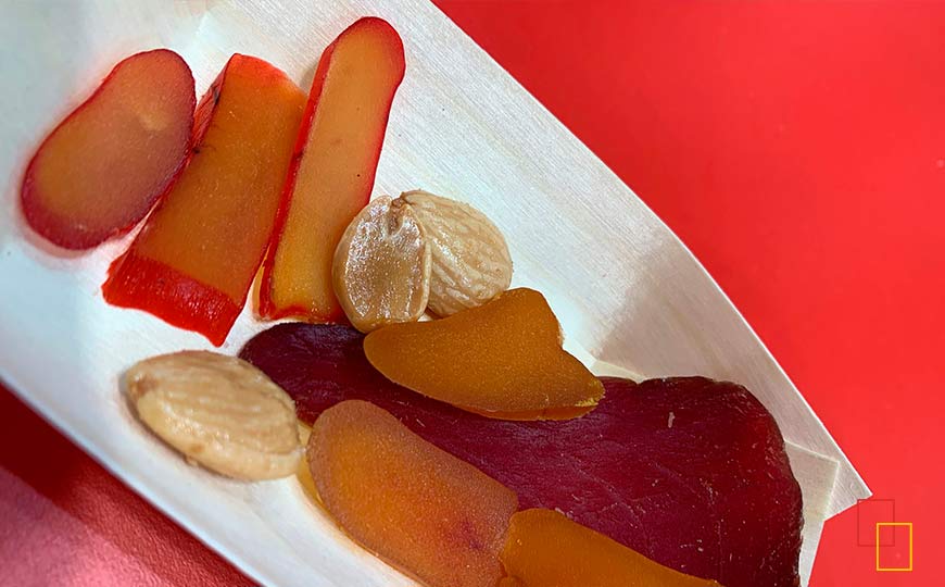 Mojama, huevas de maruca y huevas de mújol