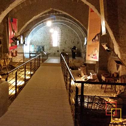 Interior - Monasterio de Piedra