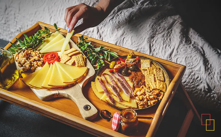 Honesty Bar del hotel boutique en el castillo de Monte la Reina