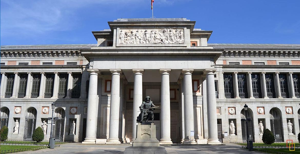 Museo Nacional del Prado, pertenece al denominado Paseo del Arte y es uno de los museos más importantes del mundo 