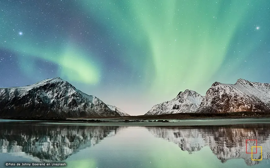 Auroras boreales sobre Tromsø