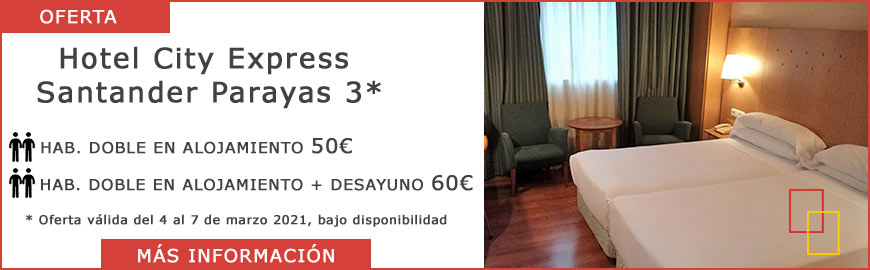 oferta hotel Santander Parayas