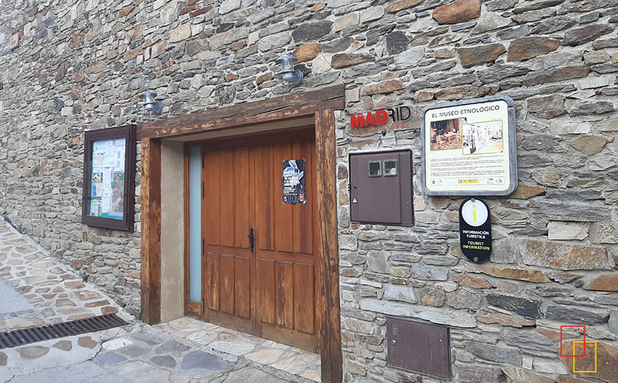 Edificio del museo etnográfico y Oficina de Turismo - La Hiruela