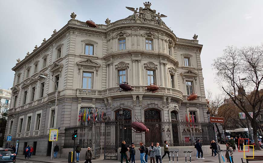 Palacio de Linares punto de finalización del free tour