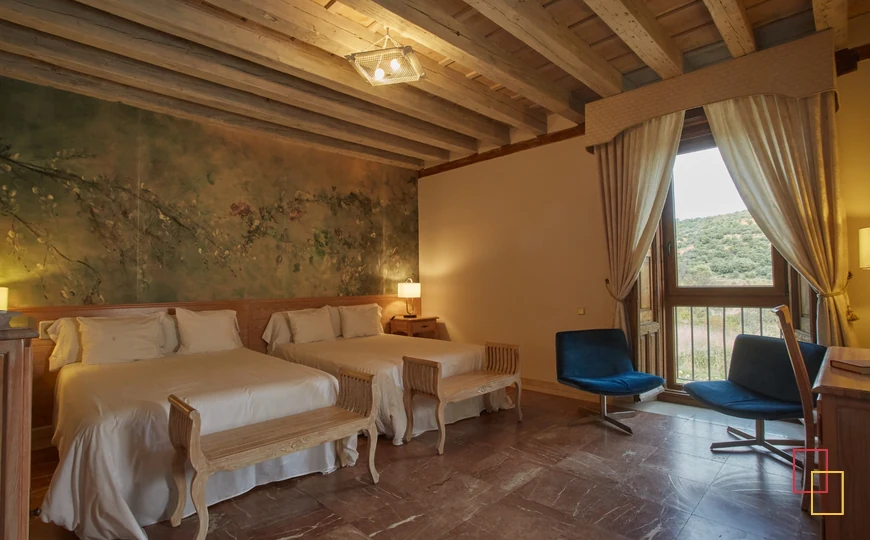 Habitación de estilo clásico en Palacio de Esquileo
